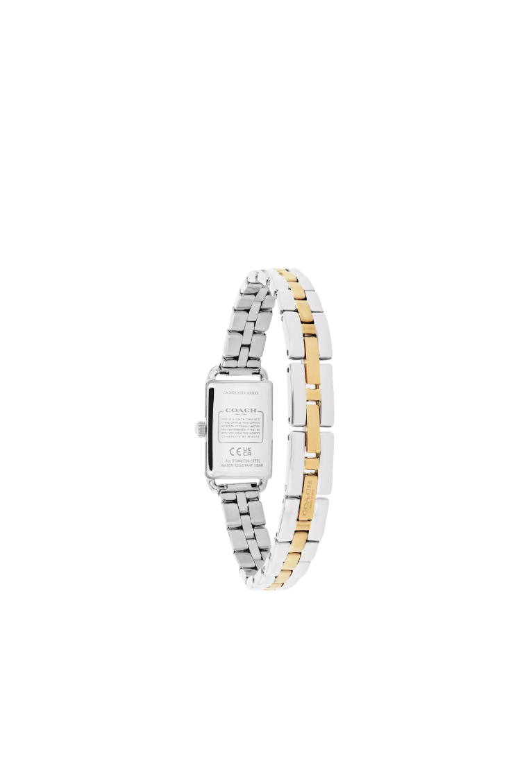 ( PREORDER ) Coach Mini Liz 17MM X 24MM Watch In Two Tone CEK30