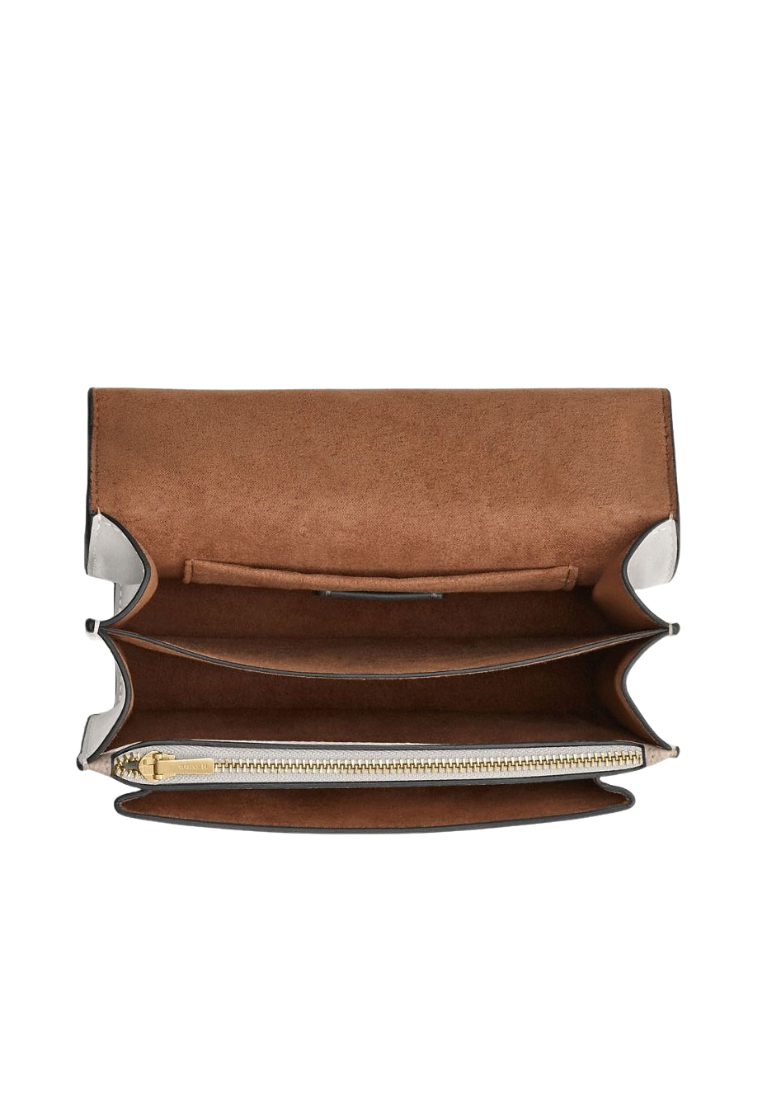 Coach Mini Klare Crossbody Bag Signature Canvas In Sand Chalk CW206