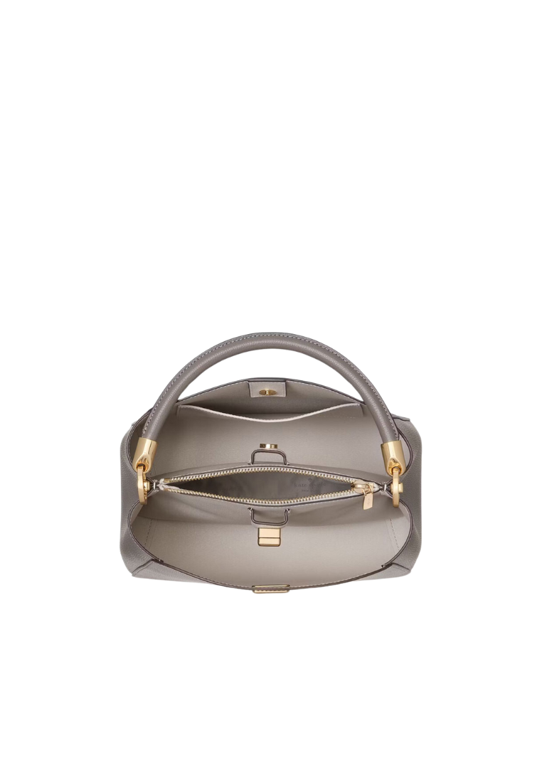 Kate Spade Phoebe Large Top Handle Satchel Bag In Hare Grey KG755