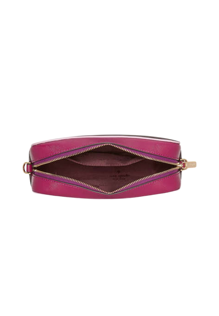 Kate Spade Oh Snap Crossbody Mini Camera Bag In Dark Raspberry KJ054