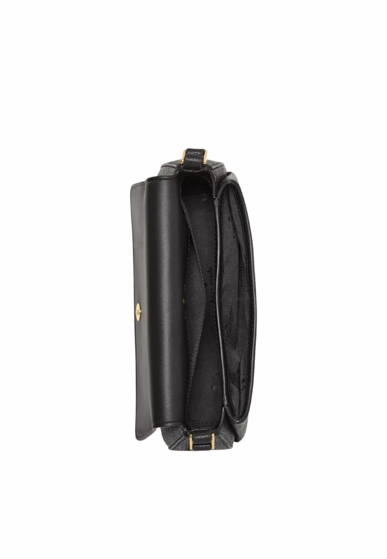 Kate Spade Sutton Mini Flap Crossbody Bag In Black KO122