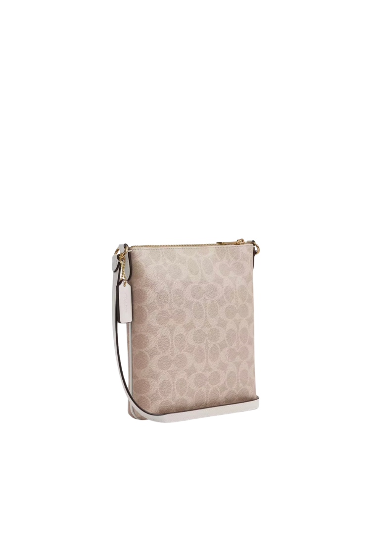 Coach Rowan File Crossbody Mini In Sand Chalk CW325