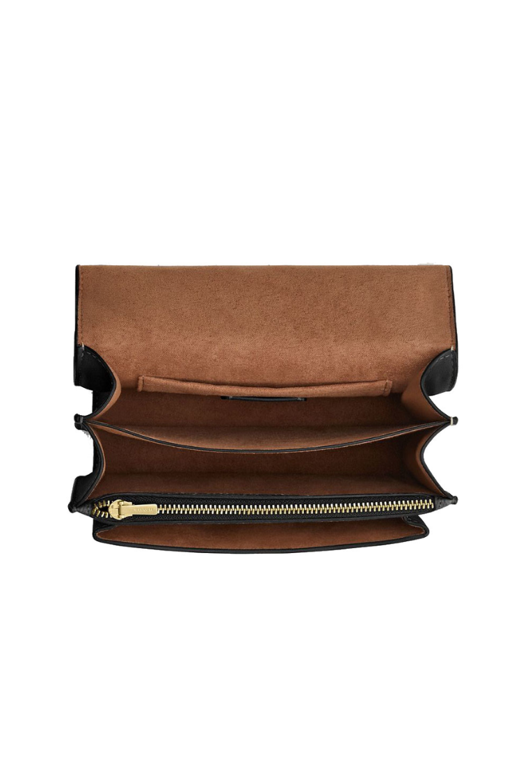 Coach Mini Klare Crossbody Bag Signature Canvas In Walnut Black CW206