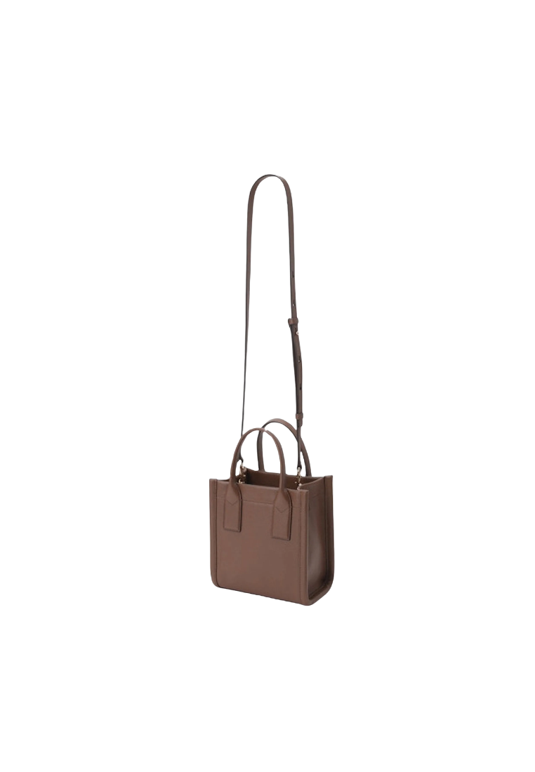 Marc Jacobs Small Leather Standard Supply Tote Bag In Cognac 4P4HCR012H01