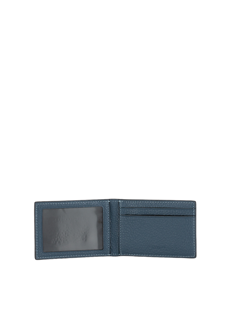 Coach Billfold Compact Wallet In Denim CM167