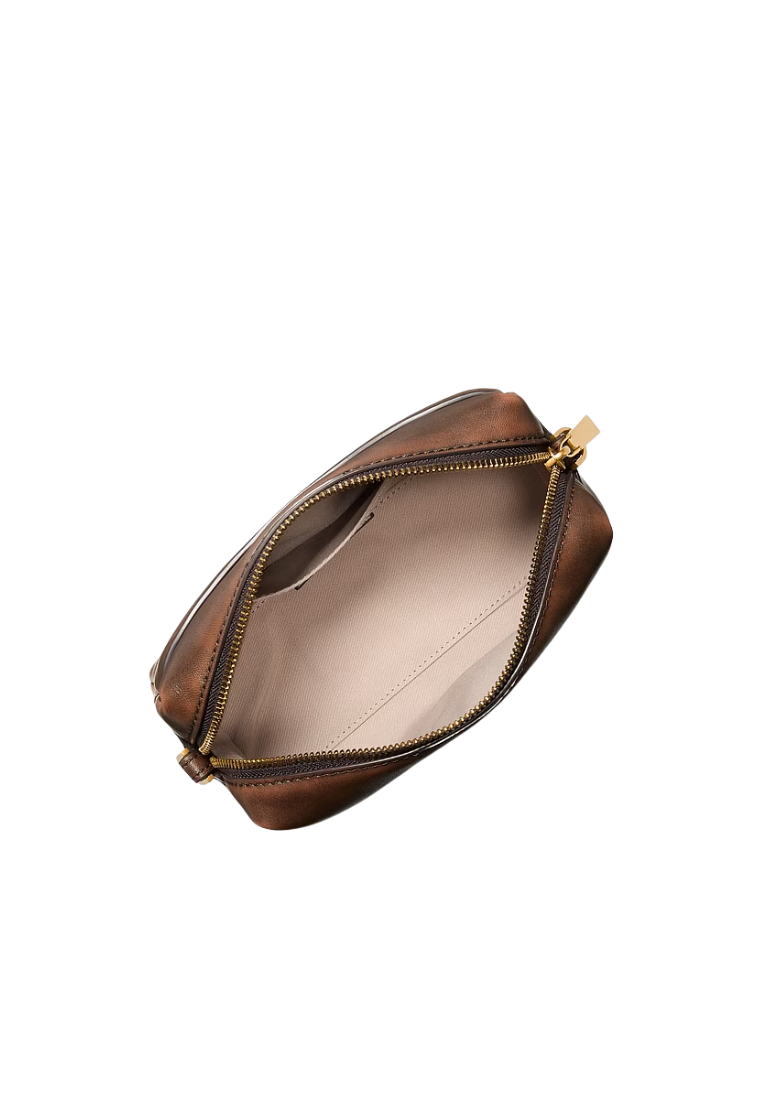 ( PREORDER ) Michael Kors Bryant Small Crossbody Bag In Chocolate 32F6AYTC5T
