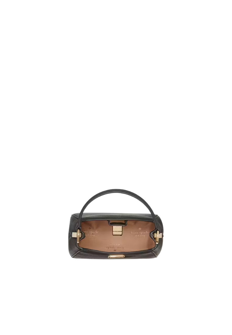 Kate Spade Phoebe Mini Sling Bag Top Handle Satchel In Black KI924