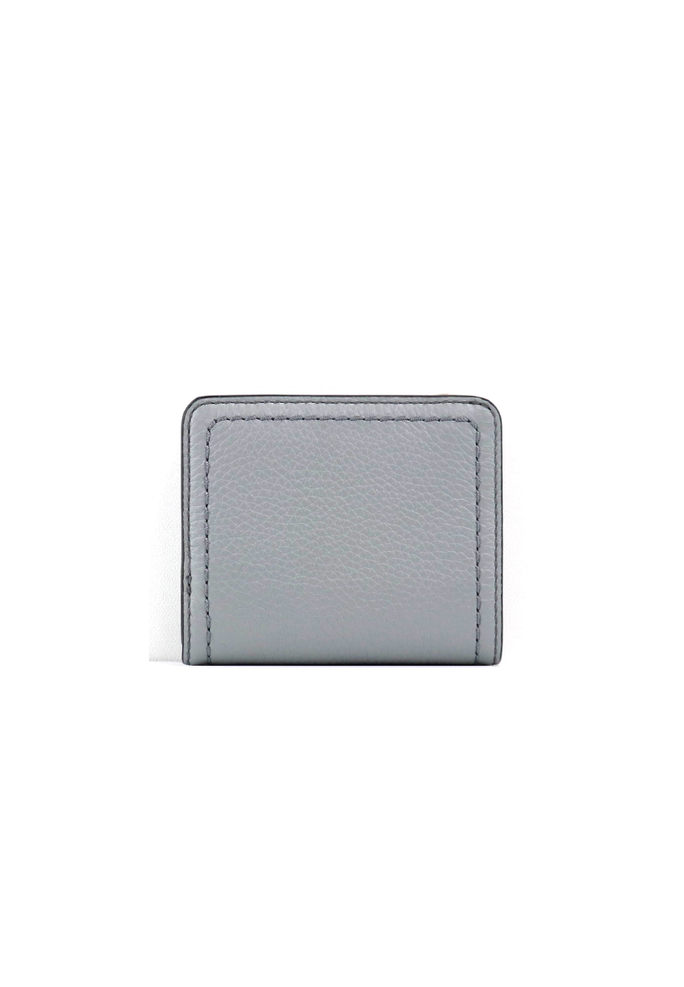 Marc Jacobs The Groove Mini Compact Wallet In Rock Grey S101L01SP21