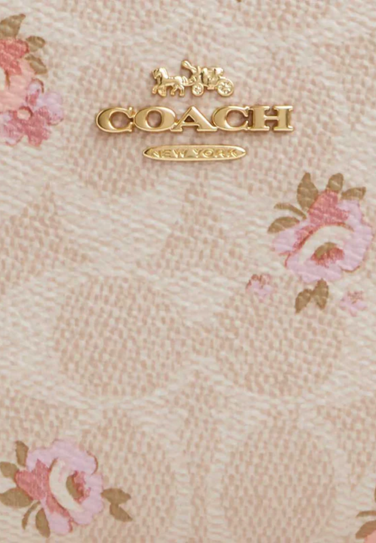 Coach CAR14 Snap Wallet 花柄 楽天市場】コーチ 財布 レディース COACH 折り財布 シグネチャー