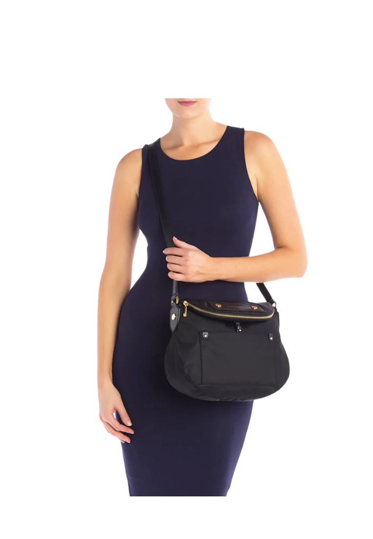 Marc Jacobs Mini Natasha M0012909 Nylon Crossbody Bag In Black