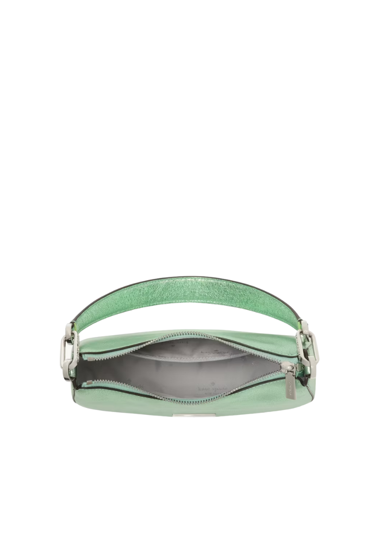 Kate Spade Nina Metallic Shoulder Bag In Seawater KI947