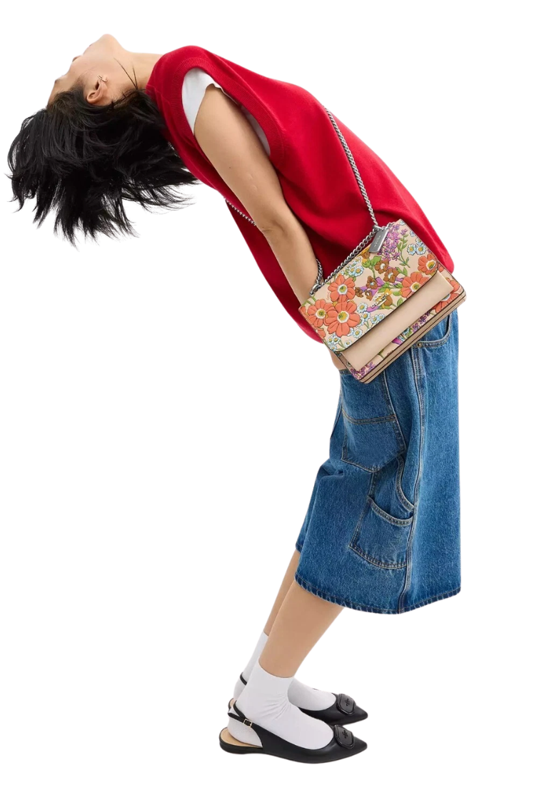 Coach Klare Crossbody Bag In Ivory Multi CR163