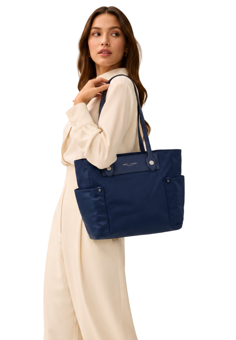 Marc Jacobs Preppy Nylon Tote Bag In Azure Blue 4S6HTT467H02