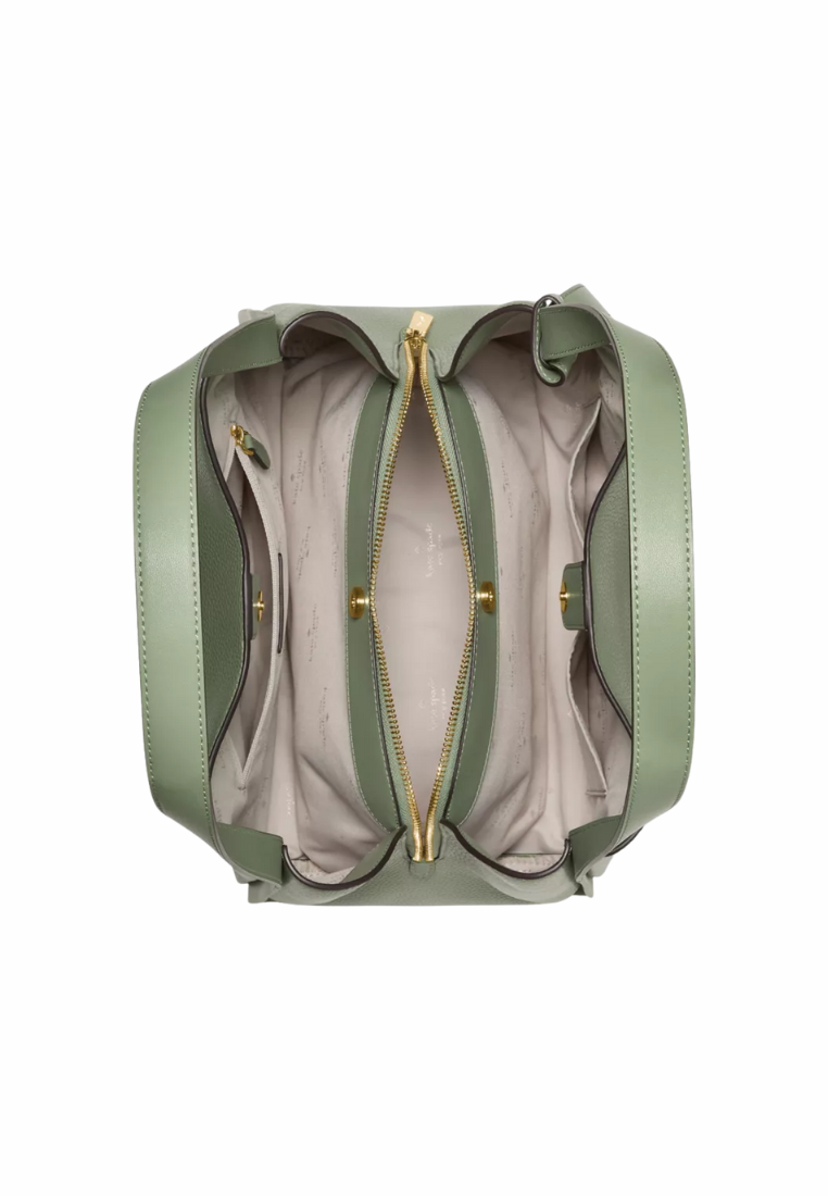 Kate Spade Knott Caryall Large Shoulder Bag In Balsam Green KM663