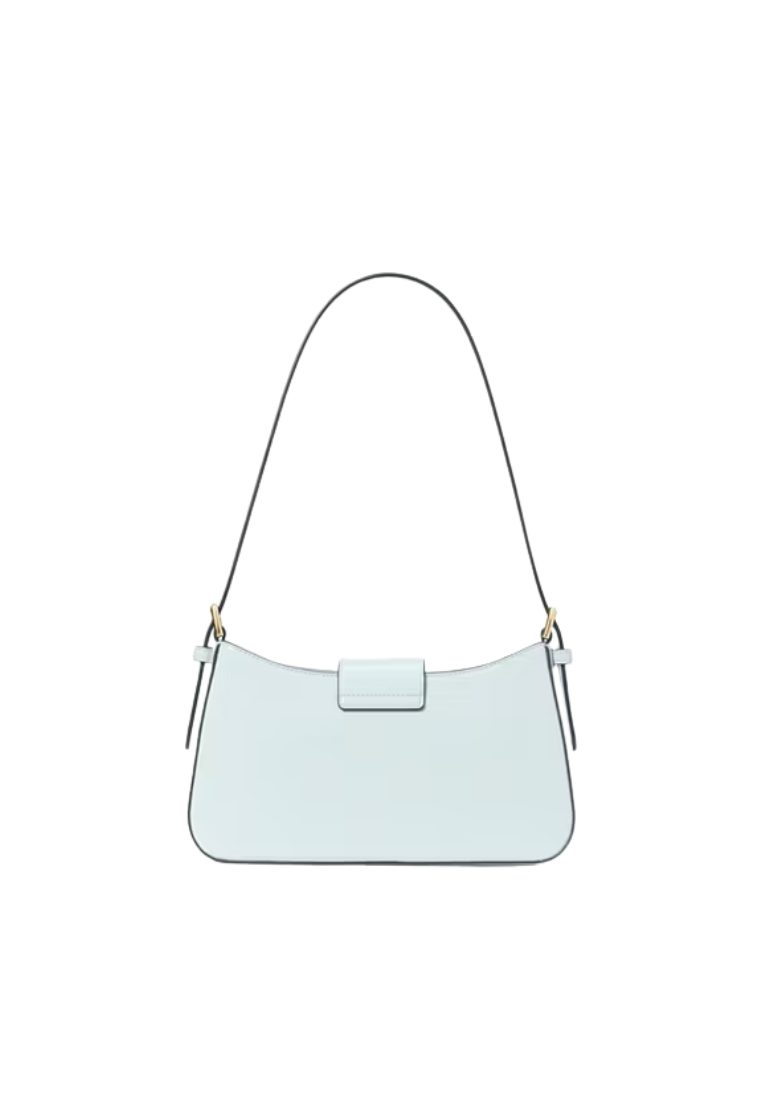 Kate Spade Reegan Shoulder Bag Patent Small In Hazy Morning KF530