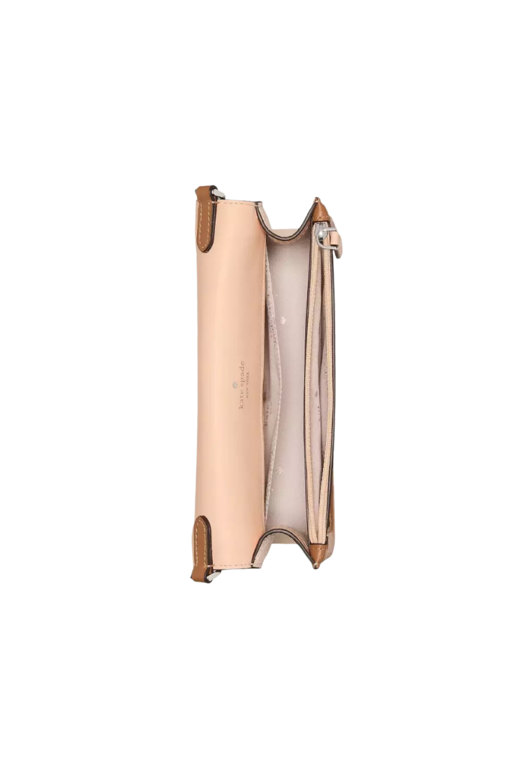 Kate Spade Knott Mini Crossbody Bag In Crisp Peach Multi KM610