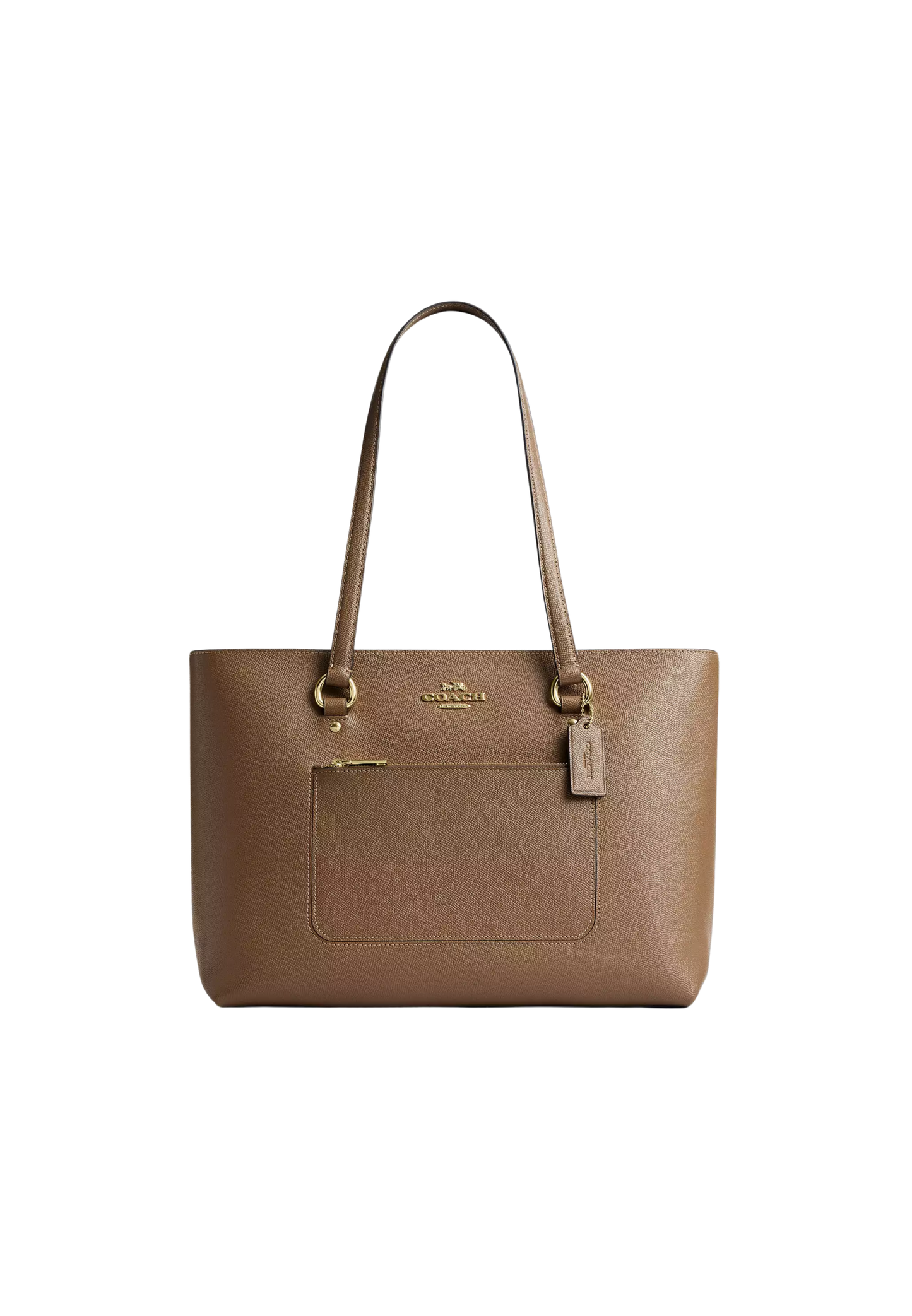 Coach Station Tote Bag In Dark Stone CCD71