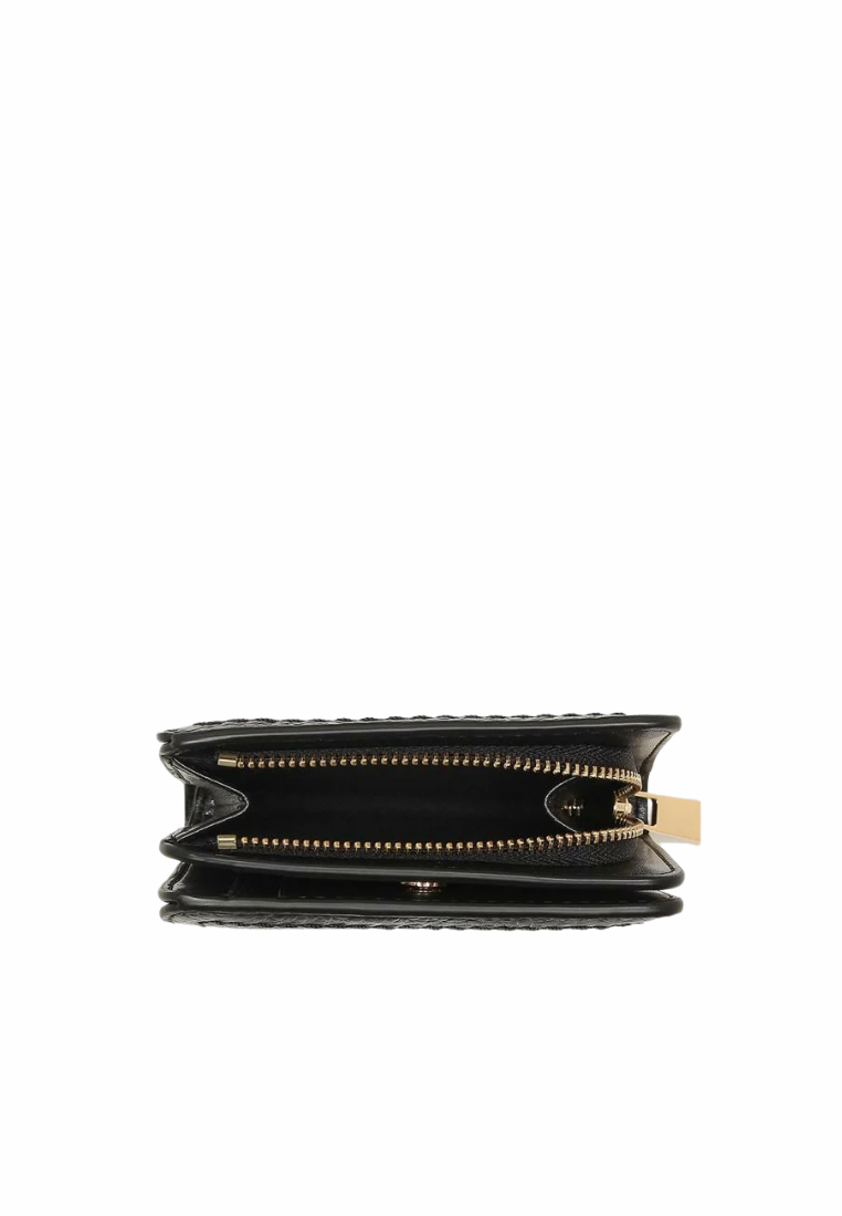 Marc Jacobs Groove Mini Compact Wallet In Black S101L01SP21