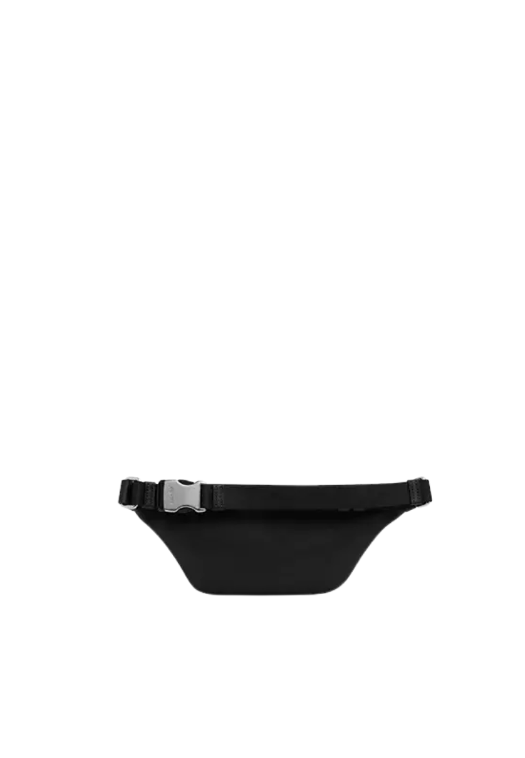 Coach Warren Mini Belt Bag Signature Denim In Black CAJ43