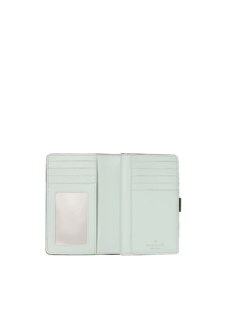Kate Spade Medium Bifold Wallet In Bonsai Tree KN751