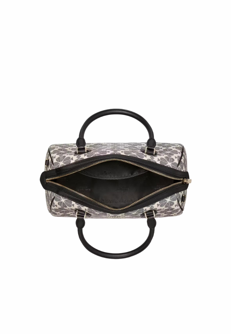 Kate Spade Flower Dolly Small Duffle Crossbody Bag In Black Multi KG483