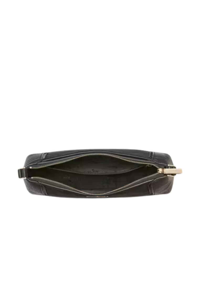 Kate Spade Lena Suede Shoulder Bag In Black KI890