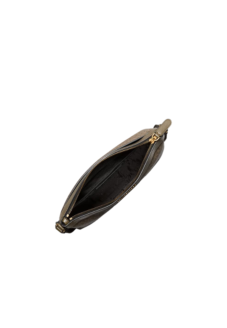( PREORDER ) Michael Kors Hudson Signature Logo Camera Messenger Bag In Loden 33F6GHDM1B