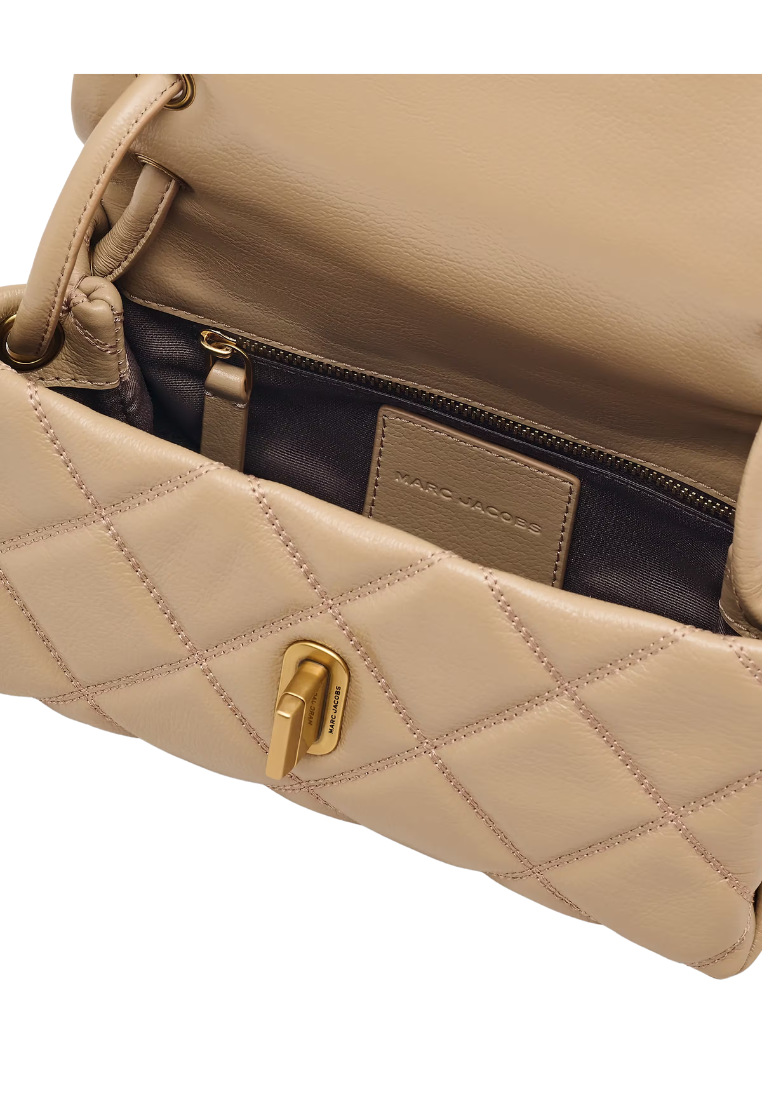 Marc Jacobs The Quilted Mini Dual Shoulder Bag In Camel 2S5HSH023H02
