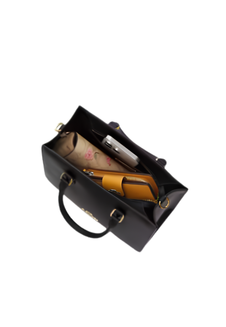 Coach Maggie Tote Bag Small In Black CY668