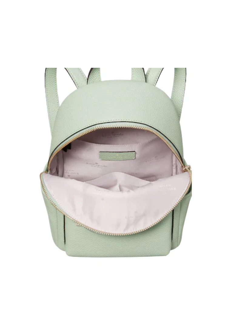 Kate Spade Leila Pebbled Leather Mini Dome Backpack In Beach Glass KB650