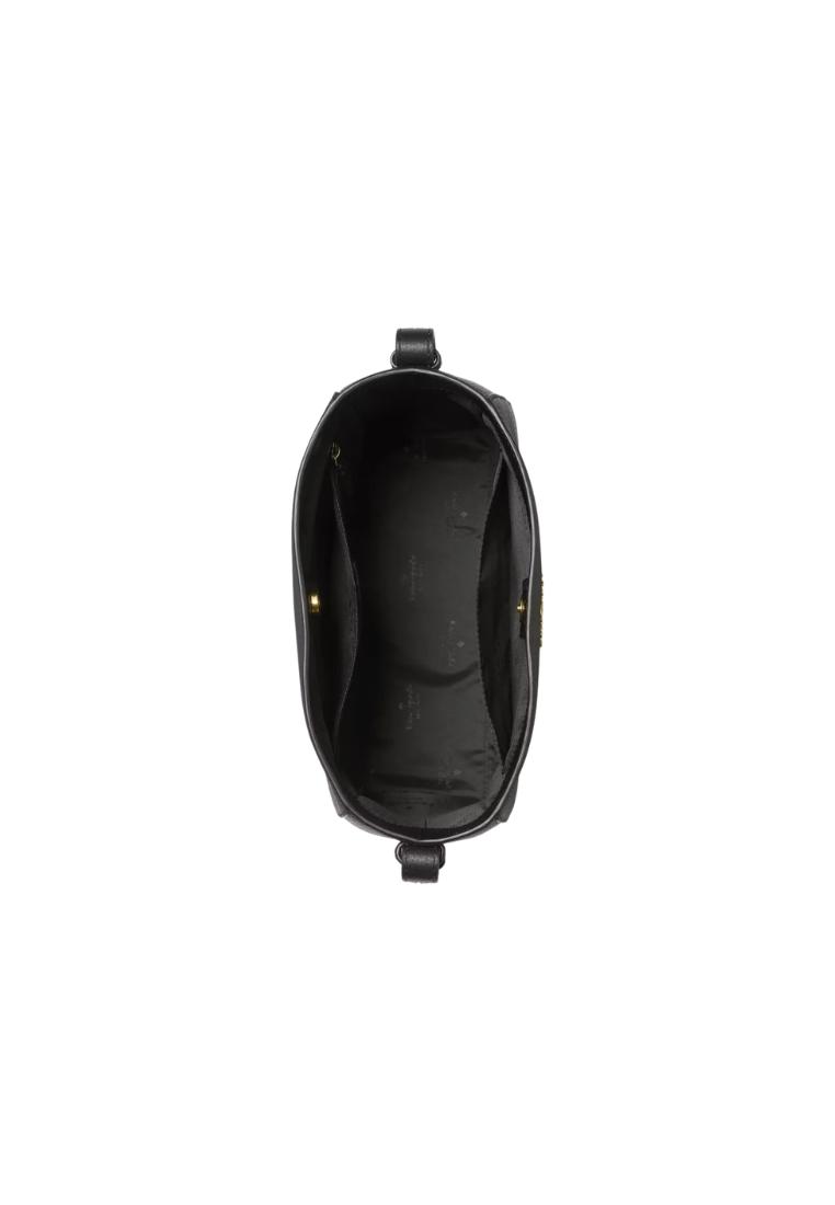 Kate Spade Juliette Medium Bucket Bag In Black KM546