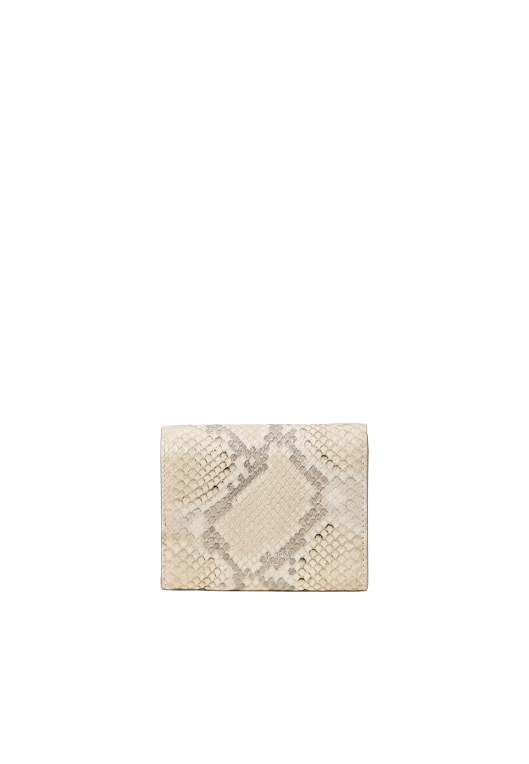Kate Spade Snake Small L-zip Flap Wallet In Natural Multi KO512