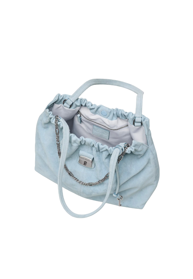 Marc Jacobs The Suede Cristina Tote Bag In Blue Mist 2R5HTT022H01