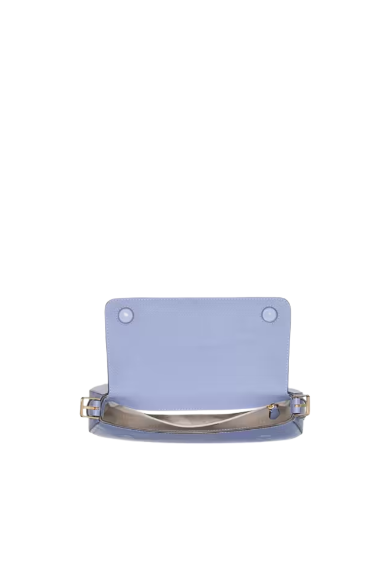 Kate Spade Madison Shoulder Bag Small Flap In Frosted Blueberry KK952