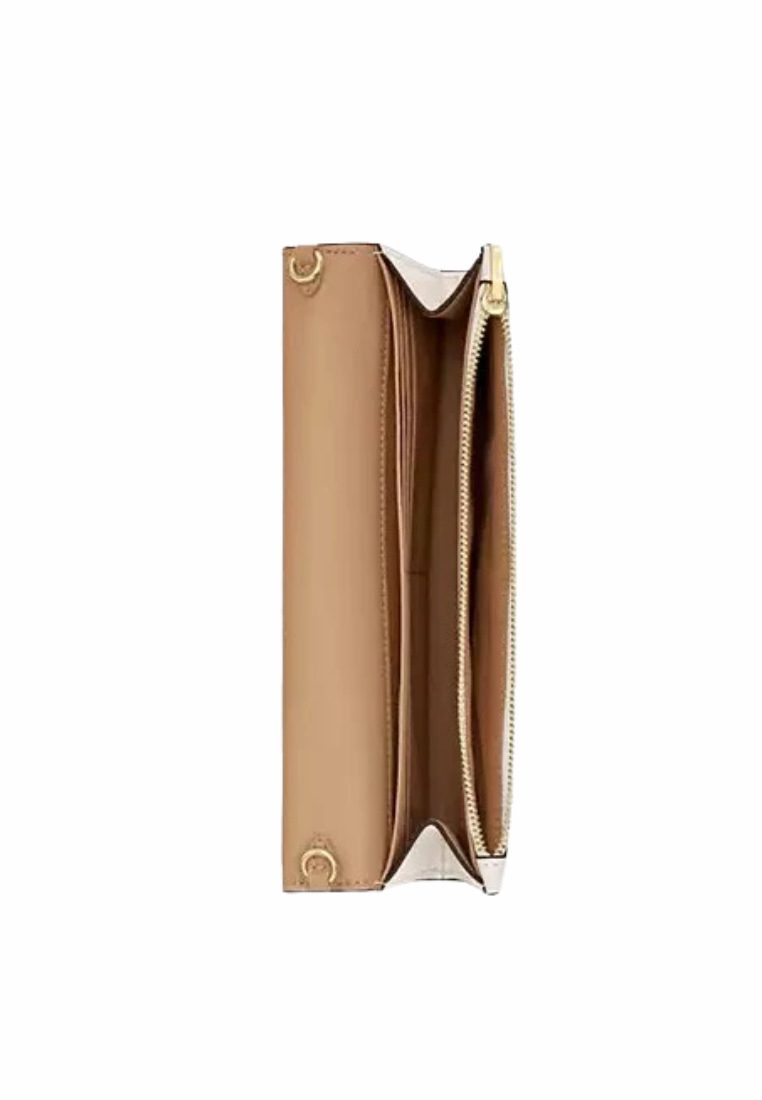 Coach Klare Wallet With Chain In Chalk CB122