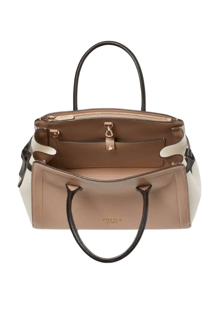 Kate Spade Knott Large Satchel Bag In Kraft Pape K4386