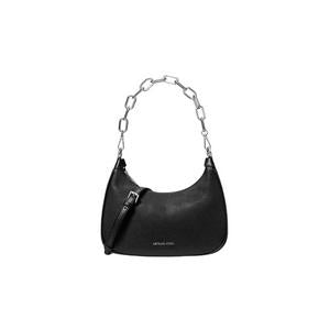 Michael Kors Cora Large Zip Pouchette Shoulder Bag In Black 35S2S4CW3L