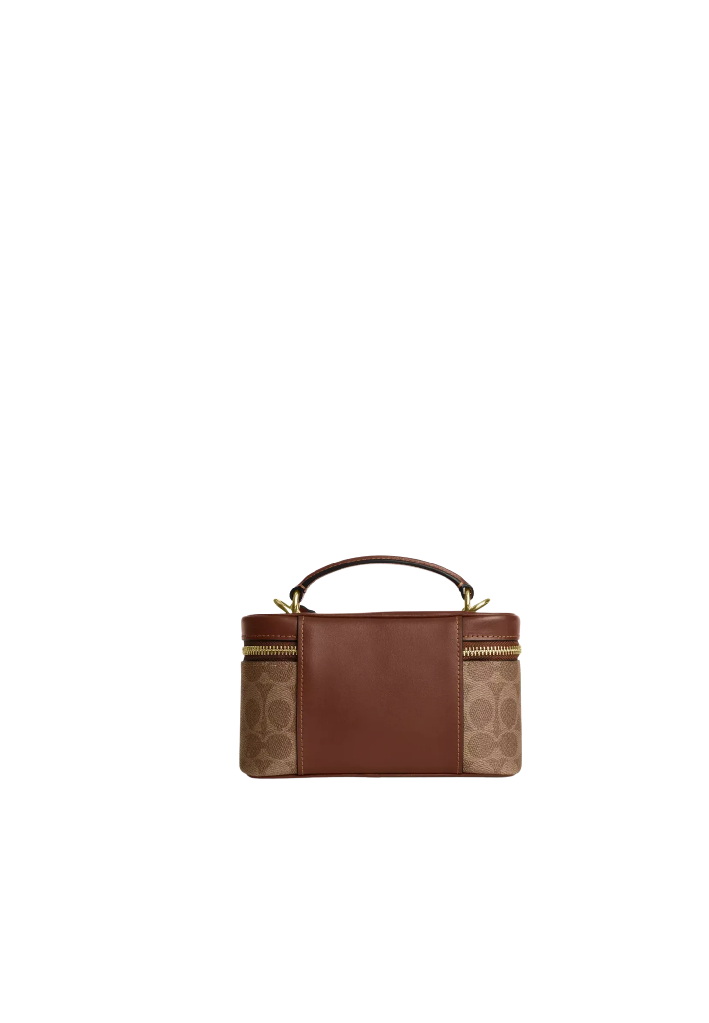 Coach Rainer Crossbody Bag 18 In Signature Canvas In Tan Brown CEO23