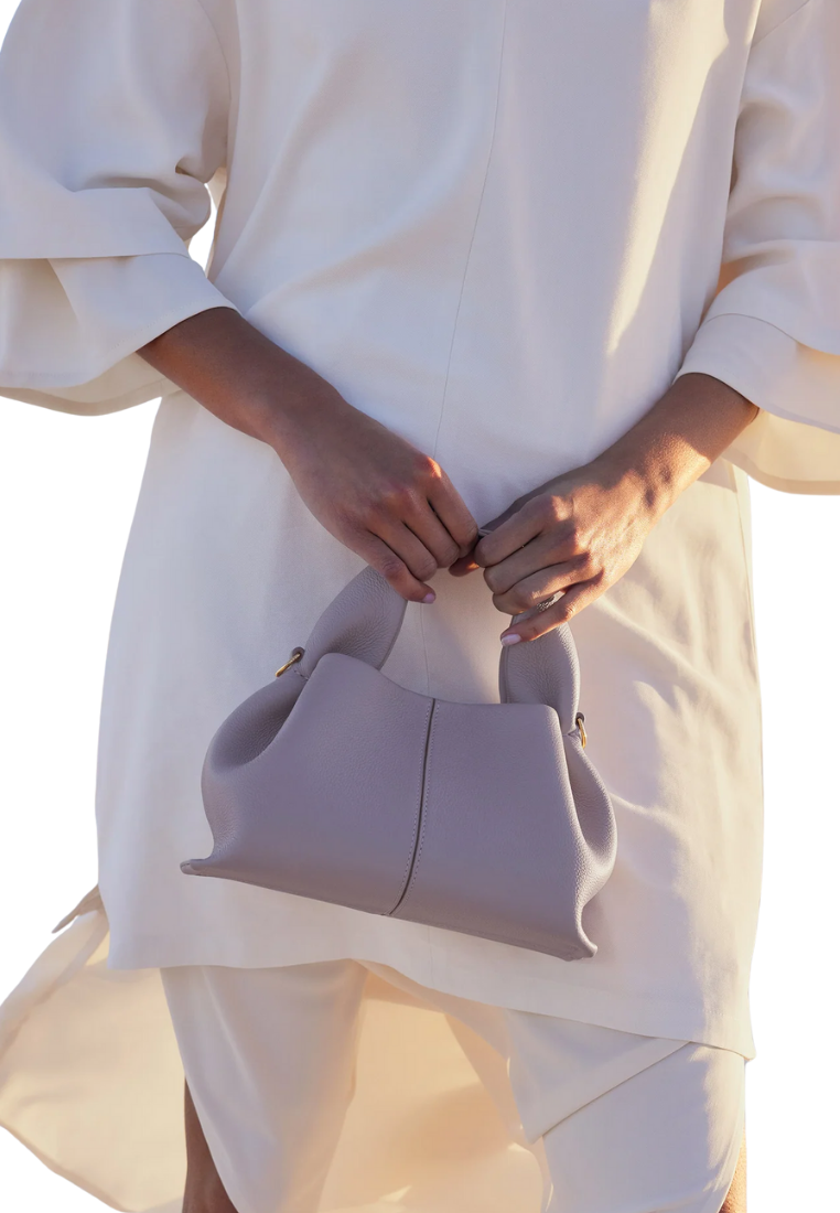 ( PREORDER ) Polene Numero Neuf Mini Crossbody Bag In Textured Mauve
