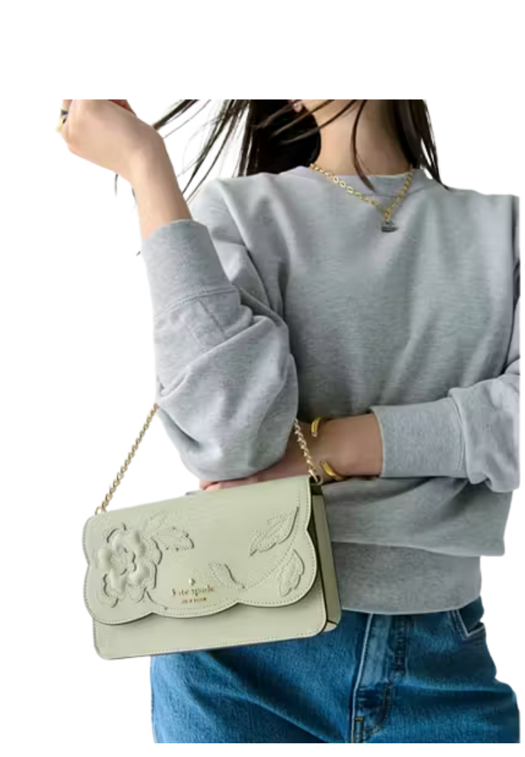 PREORDER ) Kate Spade Madison Floral Applique Willow Mini