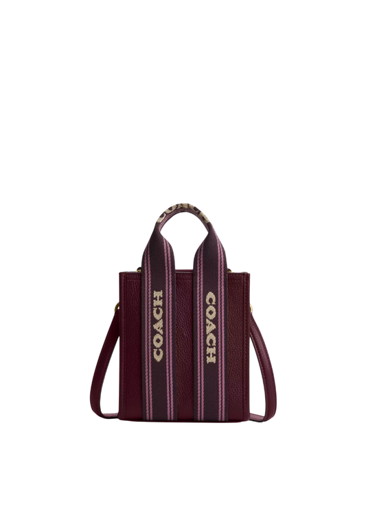 ( PREORDER ) Coach Smith Mini Tote Bag In Gold CCF80