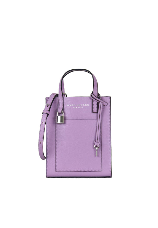 Marc Jacobs Micro The Grind Tote Bag Leather In Regal Orchid H001L03FA22