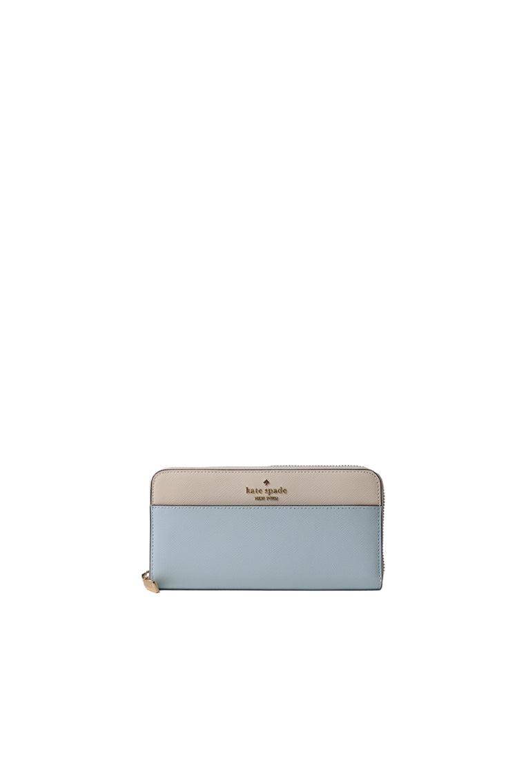 Kate Spade Madison Continental Large Wallet In Crisp Sky KI365