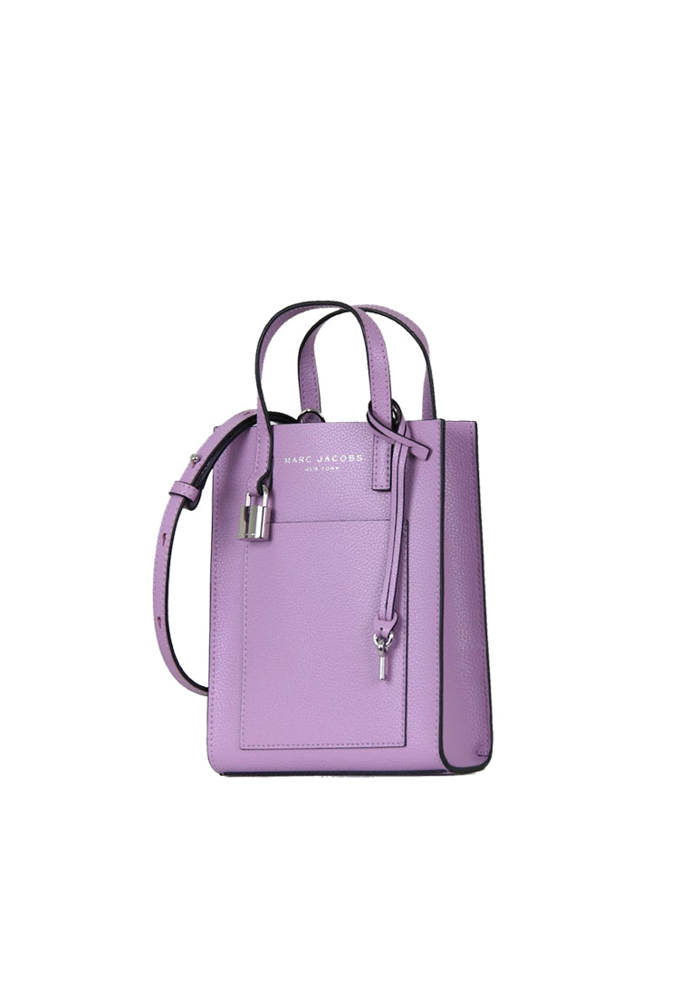 Marc Jacobs Micro The Grind Tote Bag Leather In Regal Orchid H001L03FA22