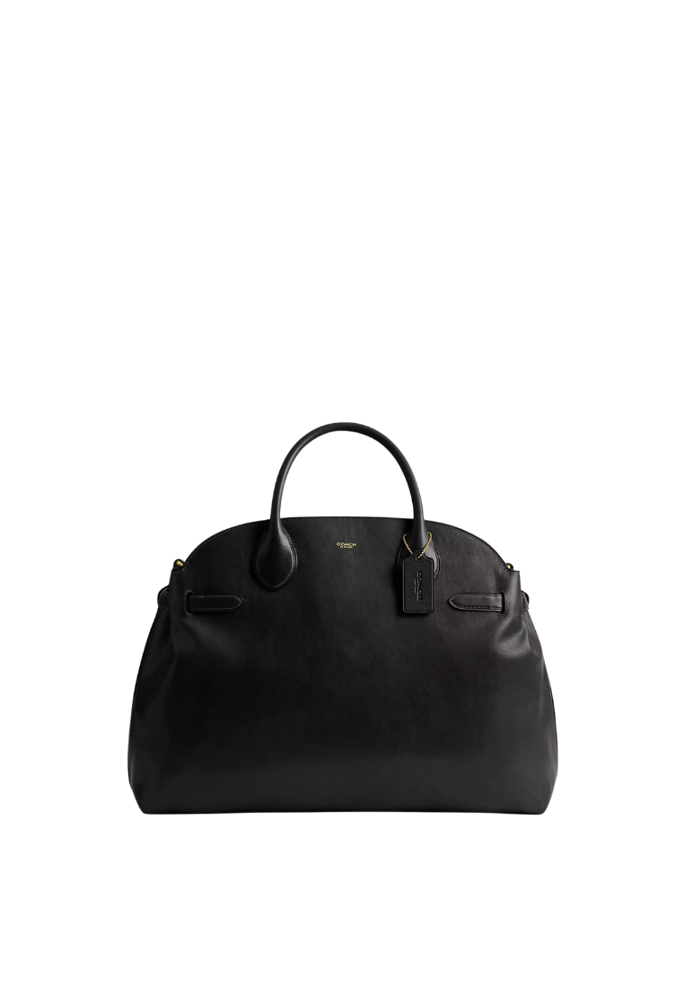 ( PREORDER ) Coach Soft Empire 48 Carryall Bag In Black CW617