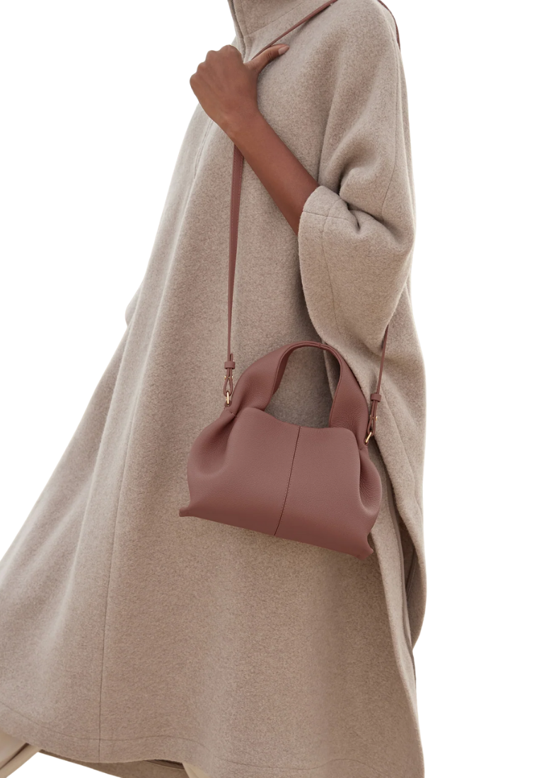 ( PREORDER ) Polene Numero Neuf Mini Crossbody Bag In Textured Blush