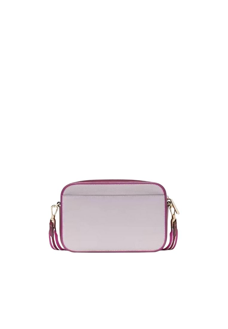 ( PREORDER ) Kate Spade Oh Snap Crossbody Bag Colorblock Mini Camera In Lilac Moonlight Multi KH756