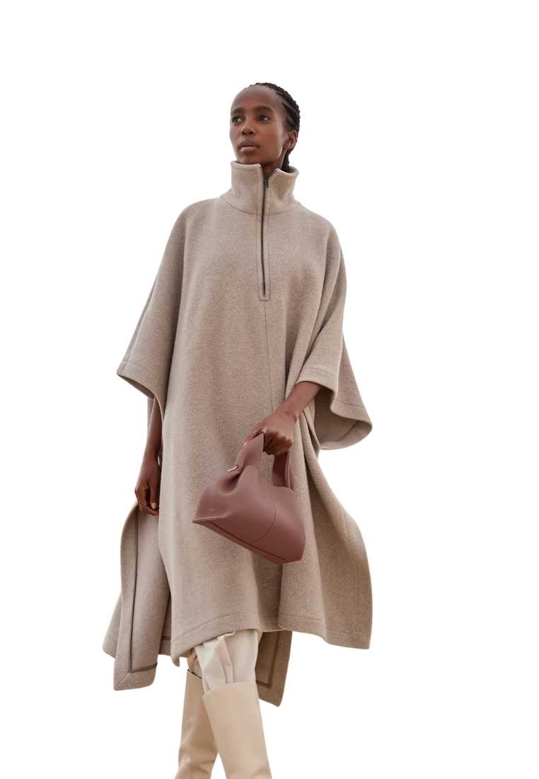 ( PREORDER ) Polene Numero Neuf Mini Crossbody Bag In Textured Blush