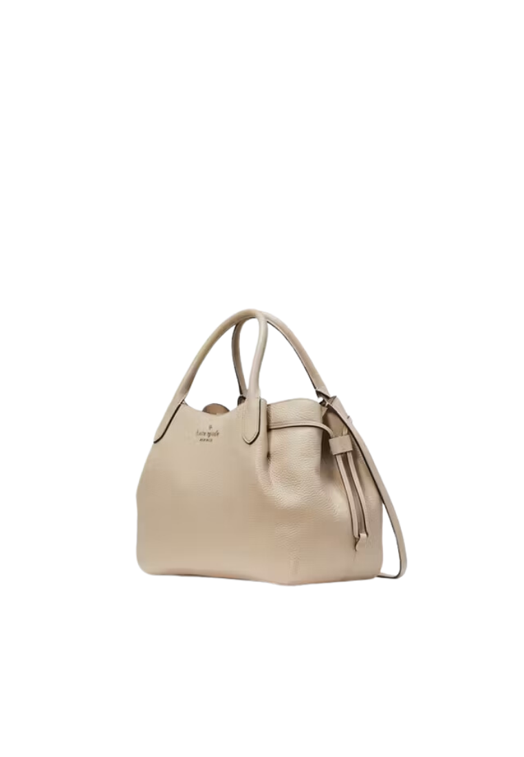 Kate Spade Dumpling Large Satchel Bag In Light Sand K8134