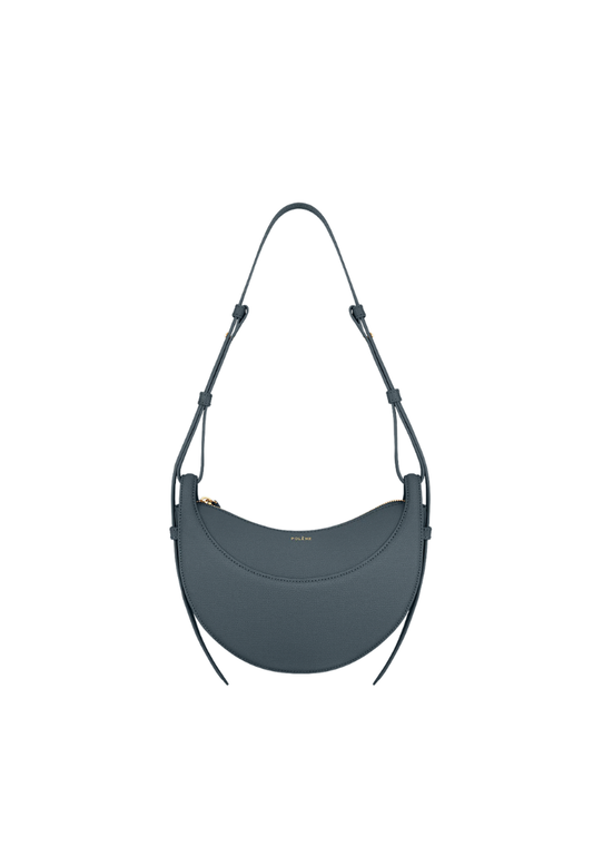 ( PREORDER ) Polene Numero Dix Crossbody Bag In Textured Midnight Blue